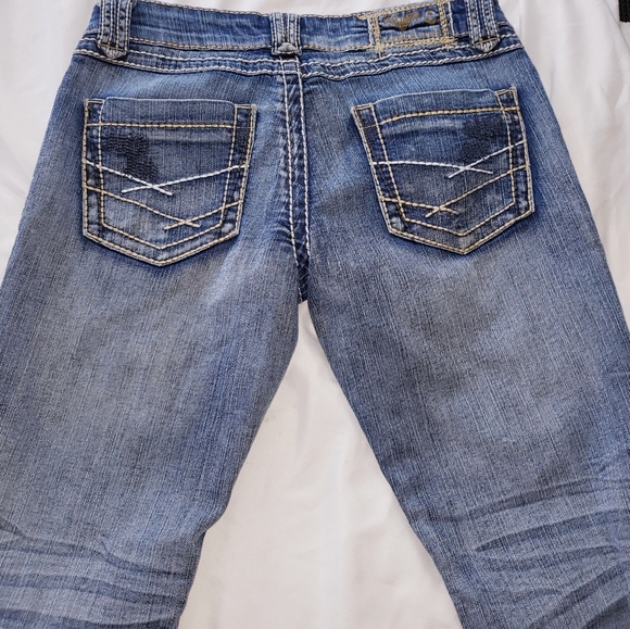 Carreli Ladies Cropped Jeans Sz 27 - Picture 5 of 9